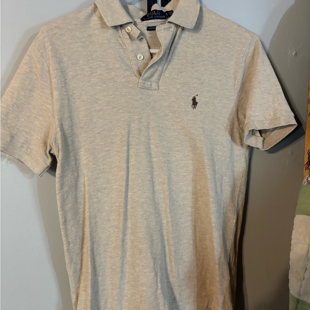 Polo by Ralph Lauren Men's Gray Polo Shirt